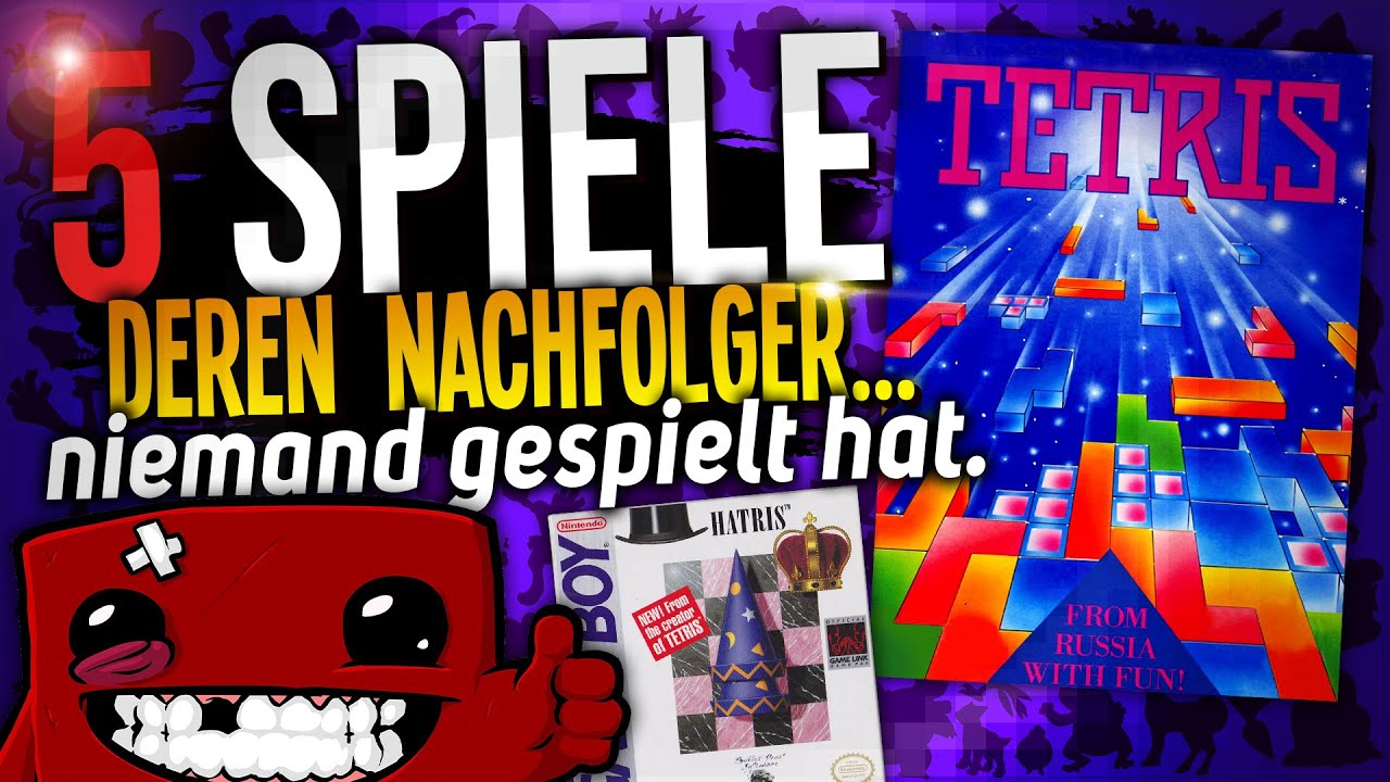 5 Spiele, deren Nachfolger niemand gespielt hat.