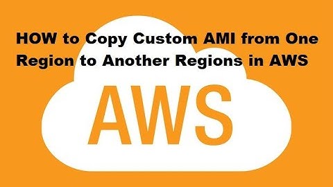Copy Custom AMI from One Region to Another AWS Regions | Lec-15 | AWS tutorial for beginners