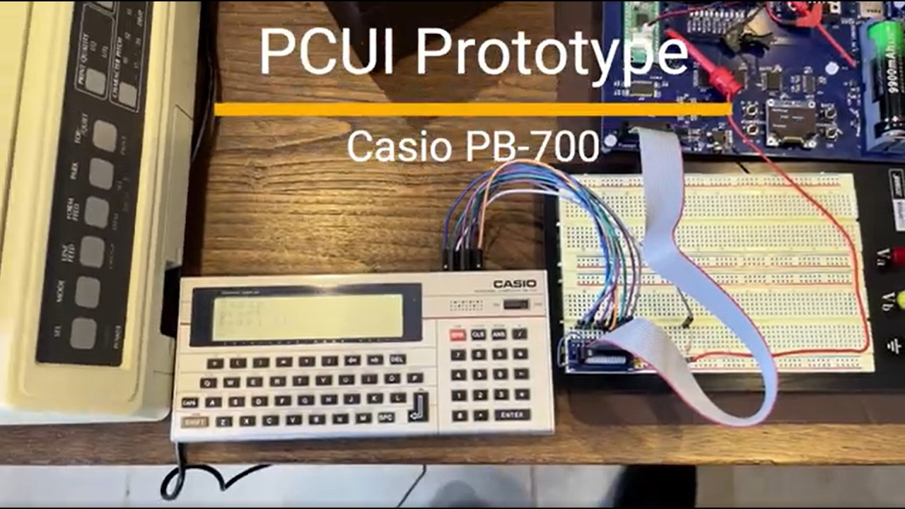 Pocket Computer Universal Interface (PCUI) - Casio PB-700 Support