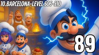 Kitchen Masters-Gameplay Walkthrough Part 89-10.Barcelona-LEVEL 506-510