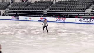 Alexandra Trusova 2021 U.S. International Figure Skating Classic FS Practice