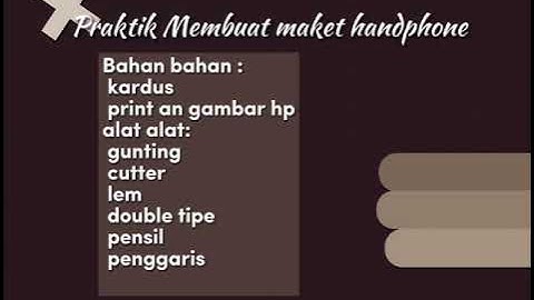 praktek membuat maket hp Samsung z flip 3 informatika x6