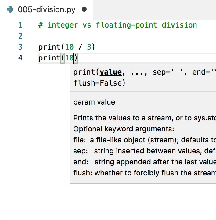 5. Division in Python - YouTube