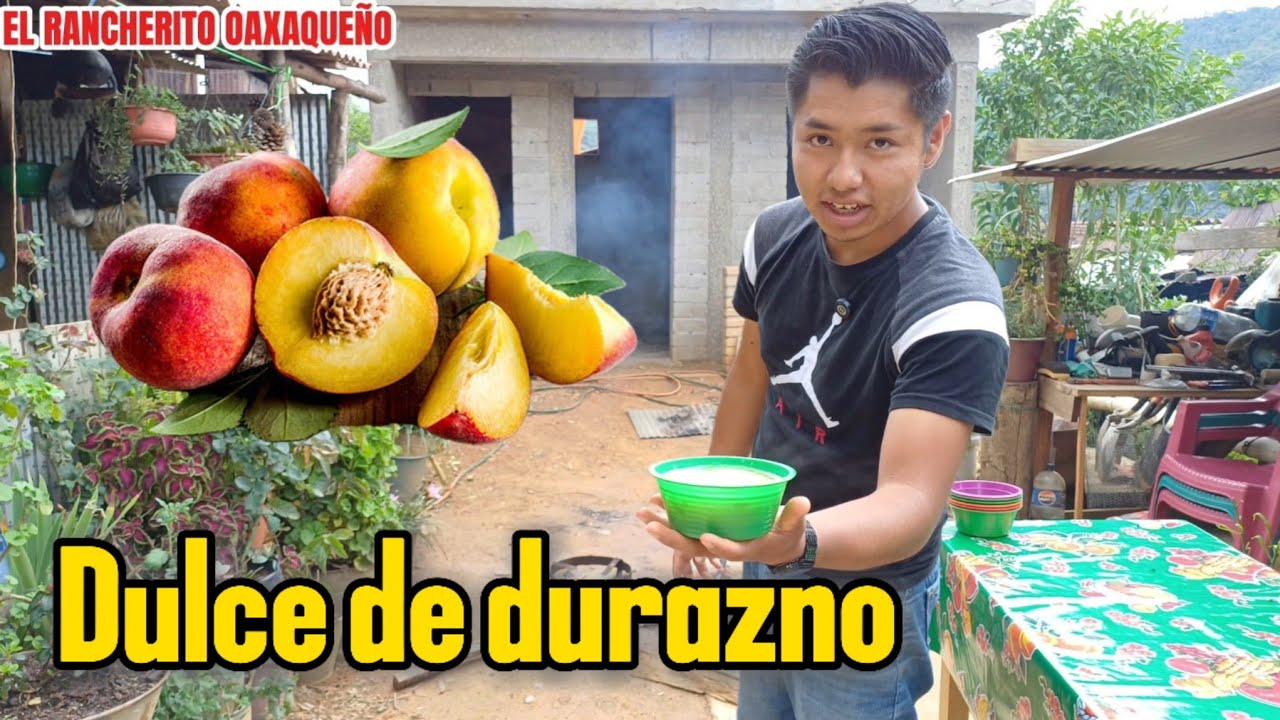 Así salí al campo a cortar unos ricos duraznos 🍑 para consentir a mi familia