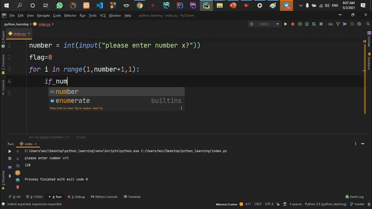 part36 solve example for in the python - YouTube
