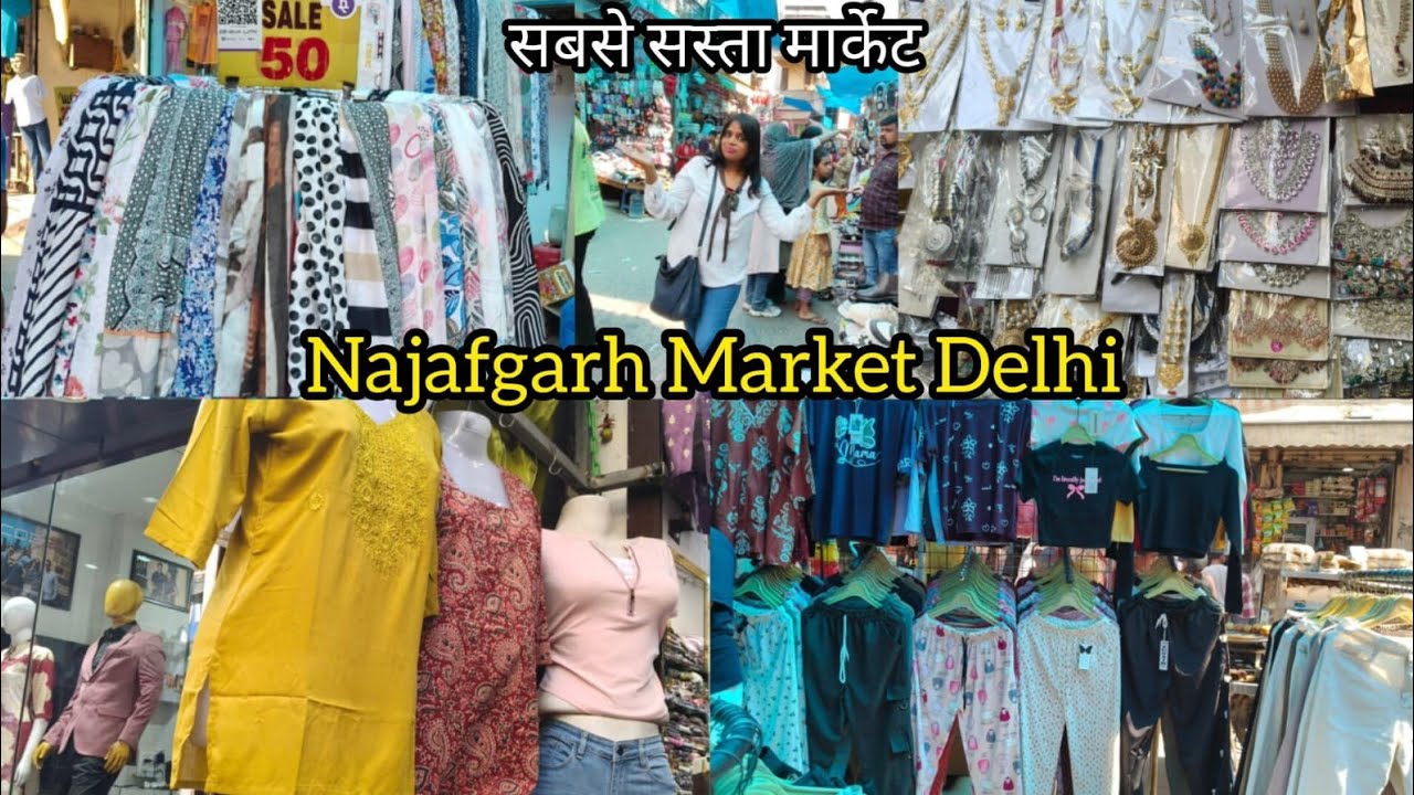  Summer Collection Cheapest Shopping 😍 |  Najafgarh Market Delhi  