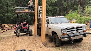 Homemade Sawmill Shed Pt.2