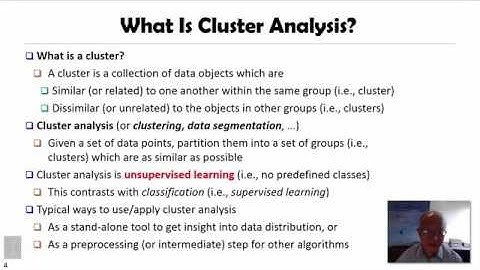 DATA MINING   5 Cluster Analysis in Data Mining   1 1  What is Cluster Analysis