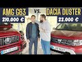 Mercedes-AMG G 63 gegen Dacia Duster | Wo kann der Dacia mithalten? | Hamid Mossadegh