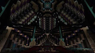 Minecraft Futuristic Spawn Hub Timelapse