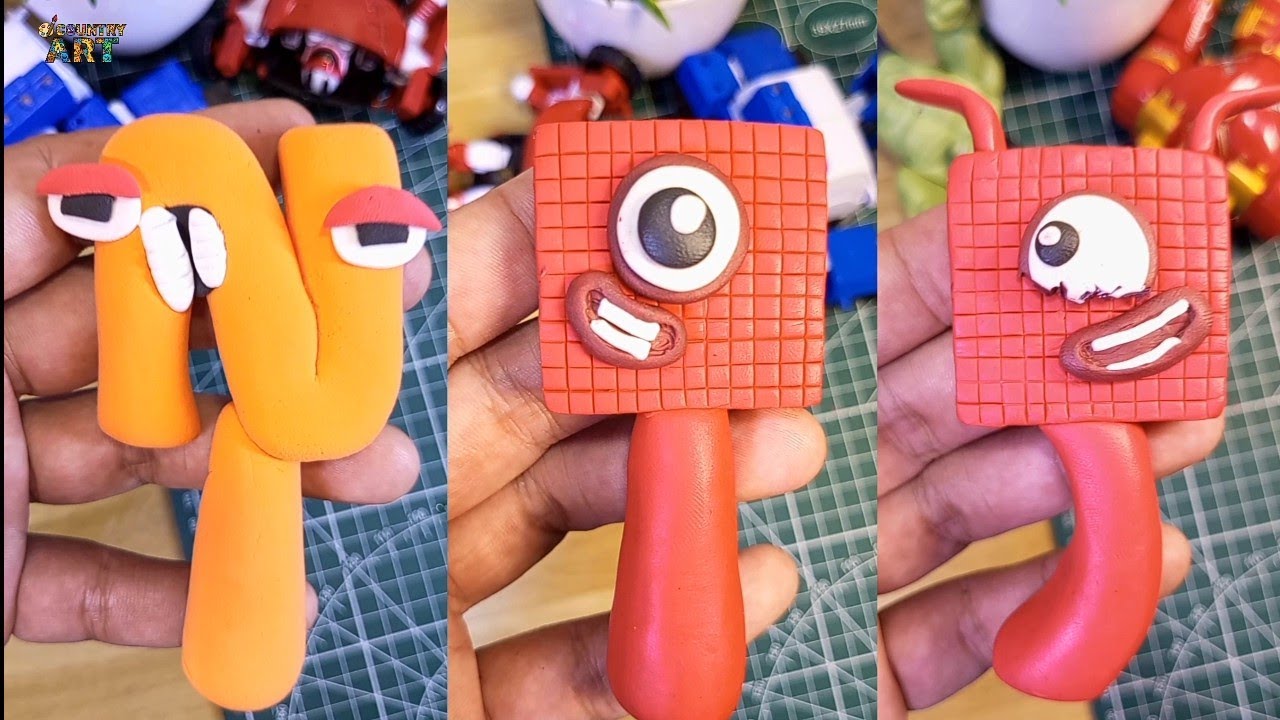 Sprunki OC N and Sprunki OC One Thousand | Clay