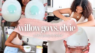 WILLOW GO VS. ELVIE  Which Wearable Breast Pump is Better