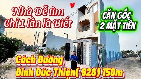 CĂN GÓC 2 MẶT TIỀN " RẺ BẤT NGỜ" CÁCH ĐƯỜNG ĐINH ĐỨC THIỆN 150M KDC ĐÔNG, ĐƯỜNG NHỰA. TẬP: 276