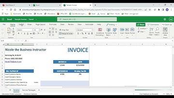 MS Excel 365 Relative, Absolute & Mixed Referencing, Creating a Invoice w/Drop Down List Feature