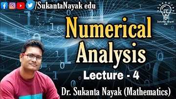 Lecture 4 :~ Newton Raphson Method for System of Nonlinear Equations (An example Problem)