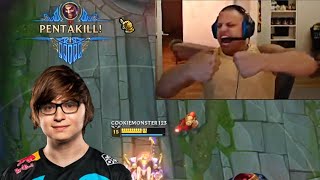 Tyler1 Penta Kill vs C9 Sneaky