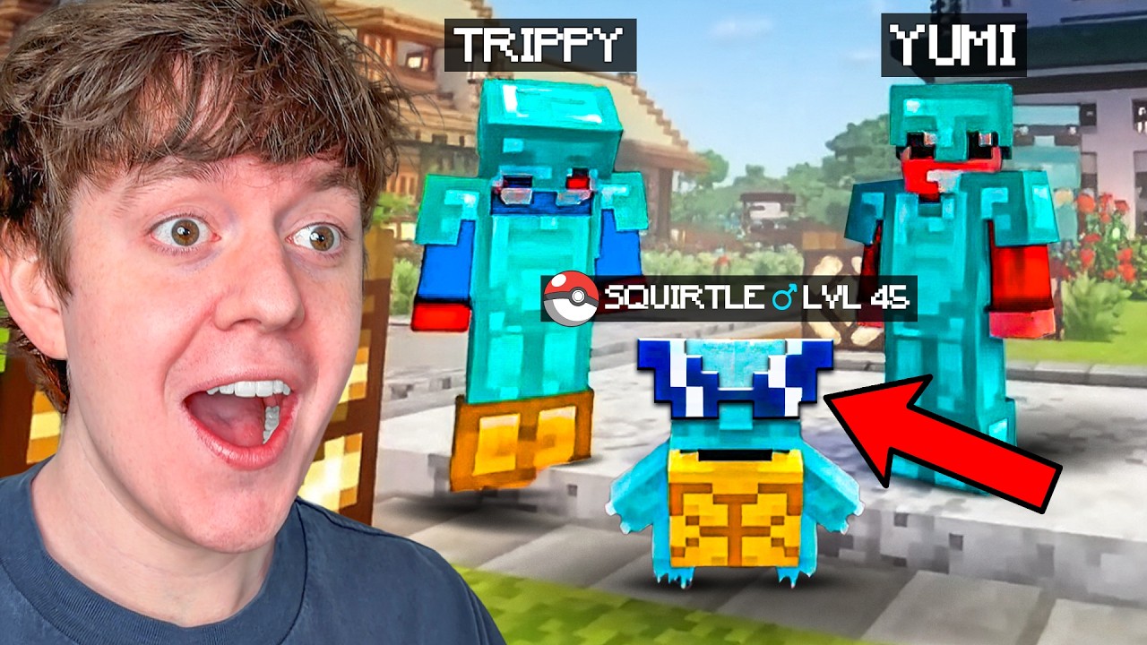 WE FOUND THE COOLEST POKEMON IN MINECRAFT! - YouTube