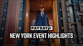 PAYDAY 3 - New York Event Highlights
LADIES AND GENTLEMEN, this is not a F*#king robbery; this is the PAYDAY 3 live heist event!
Pearl and Joy as well as Influencers and Press across multiple countries were our partners in crime. Heist included: PAYDAY 3 gameplay and a sick party with bags full of custom swag.
Thank you to our guests, the crew, and PLAION Americas team for putting on a show!
#payday3 #deepsilver #plaion
Its grabngo time! Grab you copy of PAYDAY 3 here: https://www.paydaythegame.com/payday3
You can find a lot of relevant links to social media and others here: https://pd3.link/tree PAYDAY 3 - New York Event Highlights