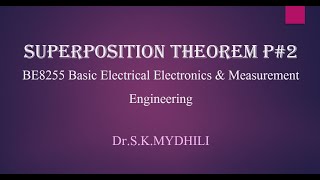 Superposition Theorem Problem # 2