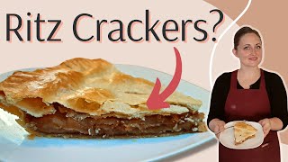SURPRISING Mock Apple Pie!  1940's Ritz Cracker Recipe