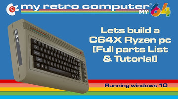 Lets Build a C64 Ryzen PC [Full parts & Tutorial]