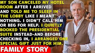 “Sleep in the Lobby,” My Son Texted After Canceling My Room—He Didn’t Expect What I Booked Next