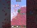 Million TNT to destroy a Mountain #minecraftshorts