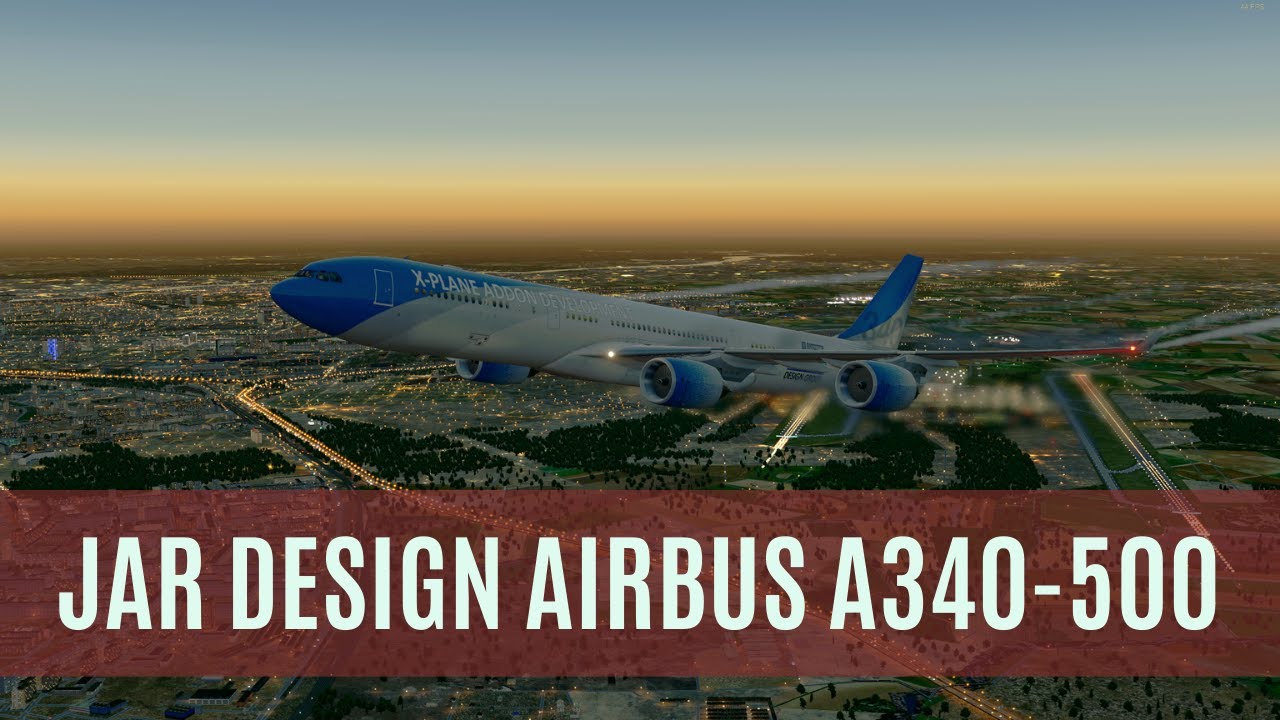 JARDesign Airbus A340500 YouTube