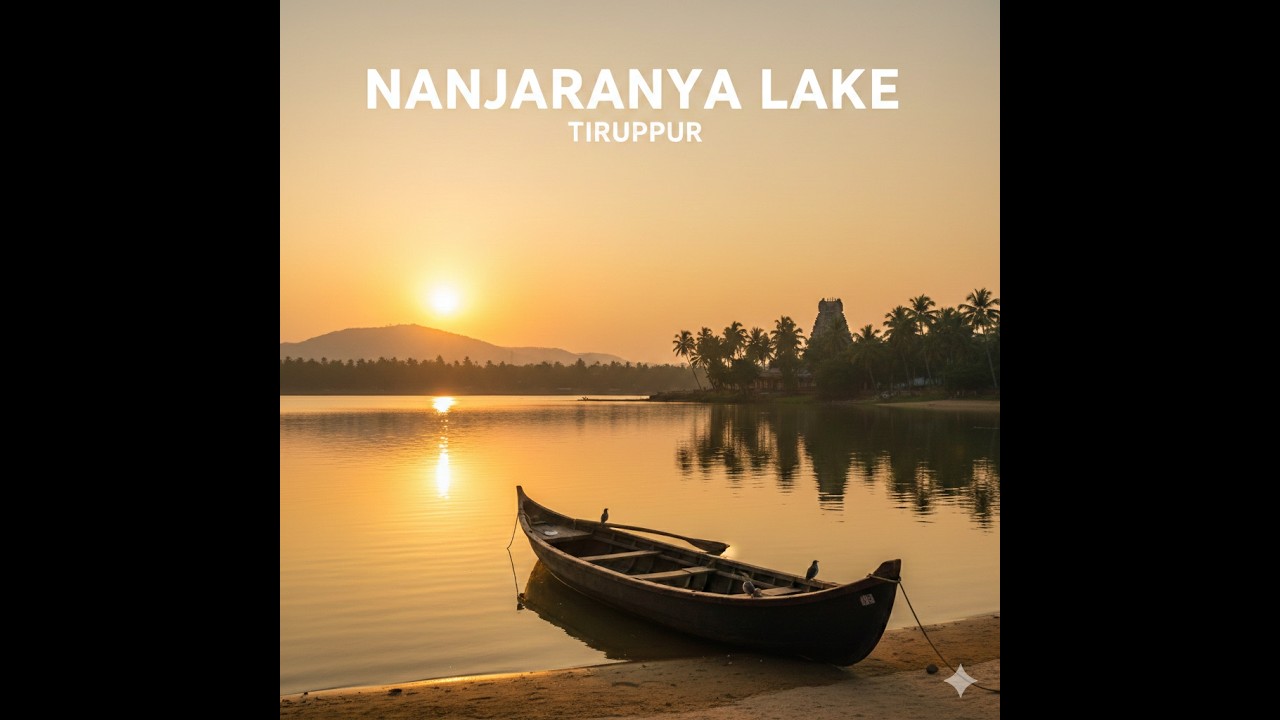Nature’s Haven: Exploring the Nanjarayan Bird Sanctuary (4K) #birdwatching #coimbatore #tamil
