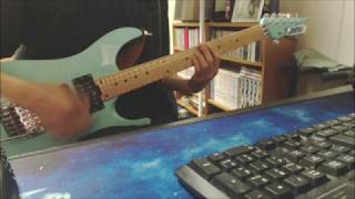 Video voorbeeld van "【インフィニット・デンドログラム】 Reverb / 内田彩 【Guitar Cover】"
