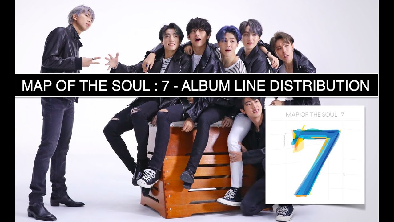 BTS MAP OF THE SOUL : 7 | ALBUM LINE DISTRIBUTION - YouTube