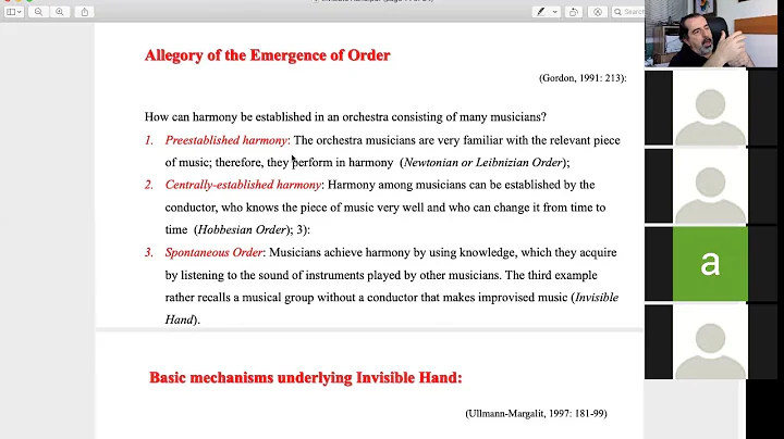 Economic Methodology 6.1: Introduction to the Invisible Hand