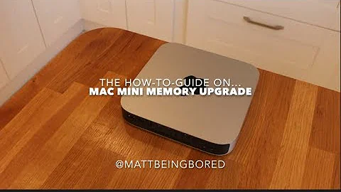 MacMini - How to Change Memory... Simple.