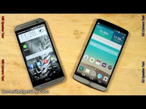 Phone BATTLE! LG G3 vs HTC One M8! Fight! Smartphone Comparison Showdown!