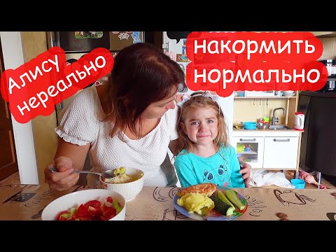 VLOG Алиса отказывается есть. Как не кричать на ребёнка