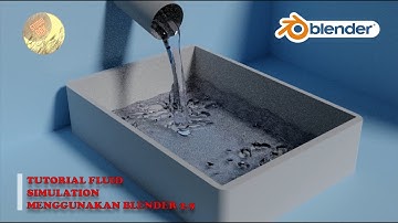 Tutorial Fluid Simulation Di Blender 2.9