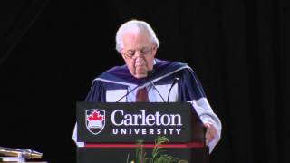 Gilles Paquet awarded degree of Doctor of Laws (Carleton University, 146th Convocation)