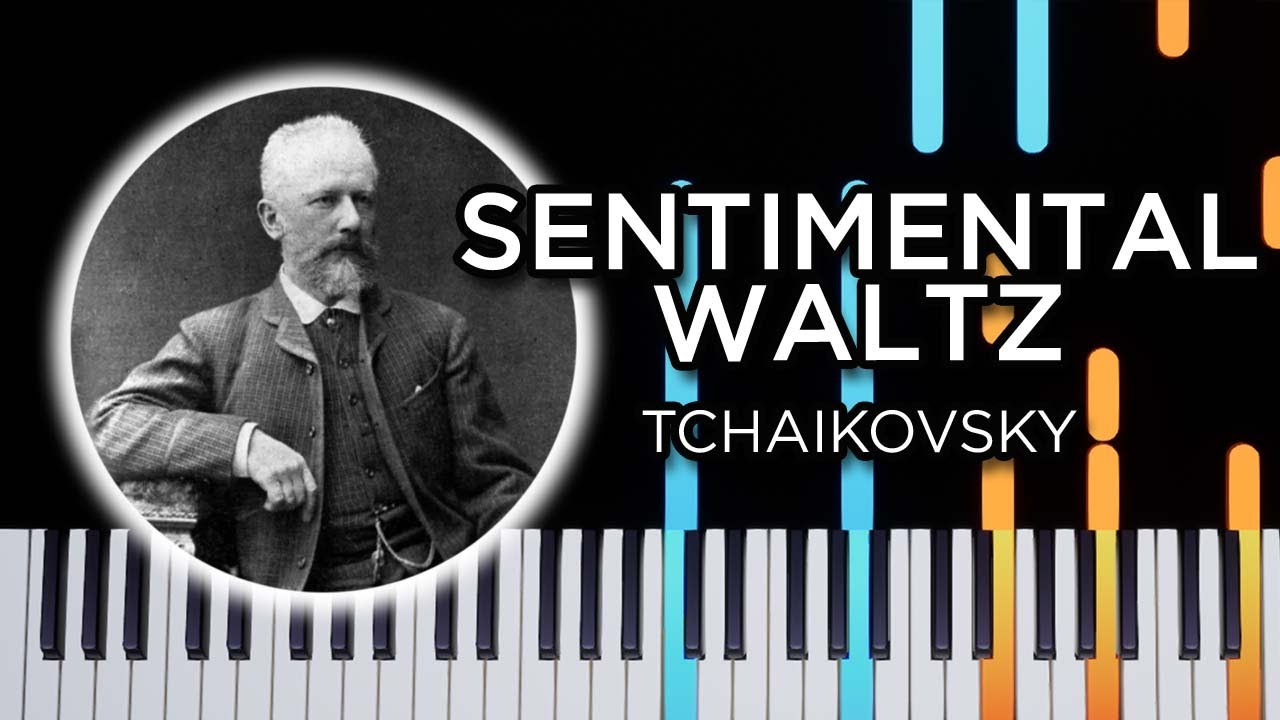 Sentimental Waltz (Tchaikovsky) - Piano Tutorial