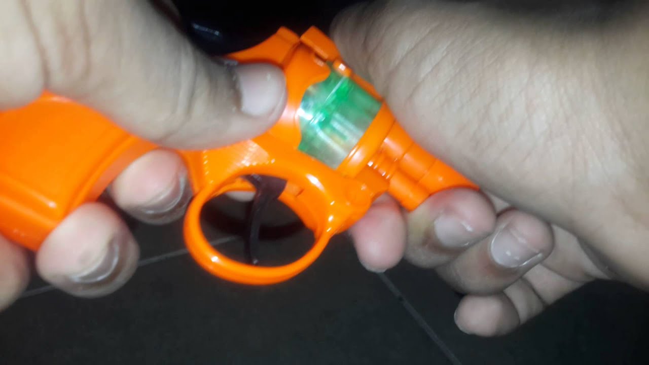 Using cap Gun - YouTube