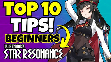 10 TIPS For NEW Players!!! [Blue Protocol: Star Resonance]