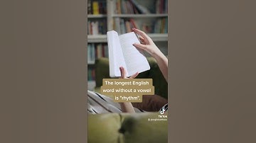 The Longest Word Without A Vowel! #shorts