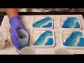 EP 03 - Beach Inspired Colors | Epoxy Resin Coasters | Resin Crafts