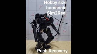 Humanoid RL Progress | Smoother Sim2Real Push Recovery