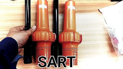 SART( search and rescue transponder) battery renewal and Testing 2023/How to change battery for SART