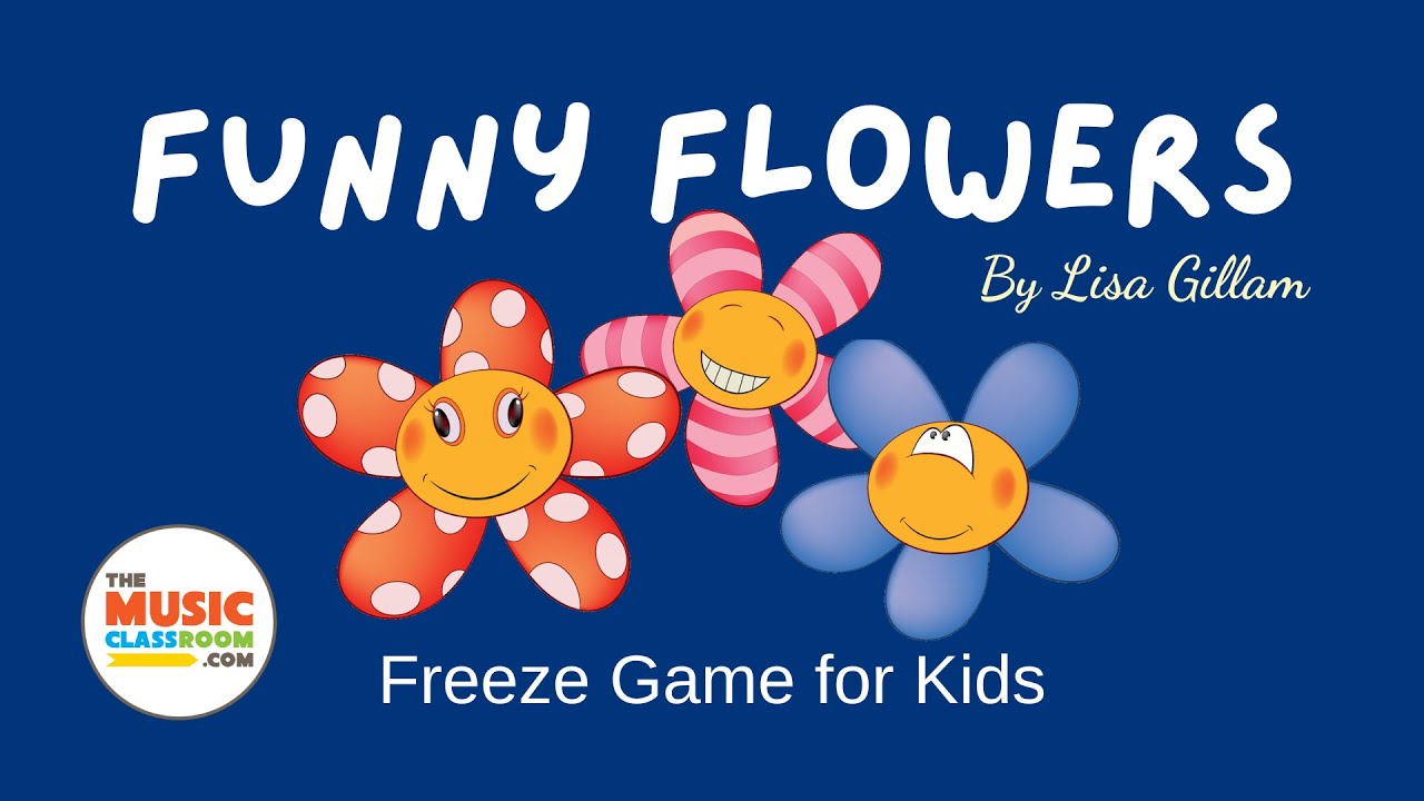 Freeze Dance for Kids: Flower Song Freeze Dance