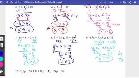 M1 Section 3.4 Examples Video Notes