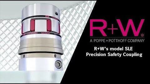 R+W’s model SLE Precision Safety Coupling