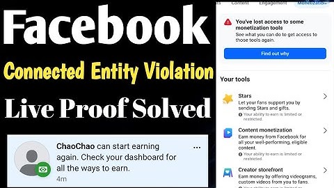 Connected Entity Violation Problem Solved | How to Fix Connected Entity Violation On Facebook Live 🔴
