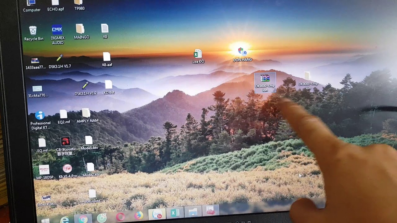 Hướng dẫn kết nối máy tính với vang DK9000 phiên bản đặc biệt.
