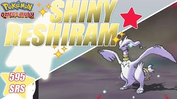 Shiny Reshiram - Soft Resets - Pokemon Omega Ruby - Live On Stream